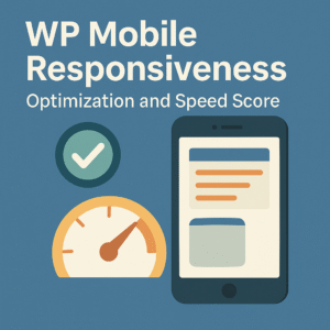 WP Mobile Responsiveness Optimization & Speed Score Performance Improvement